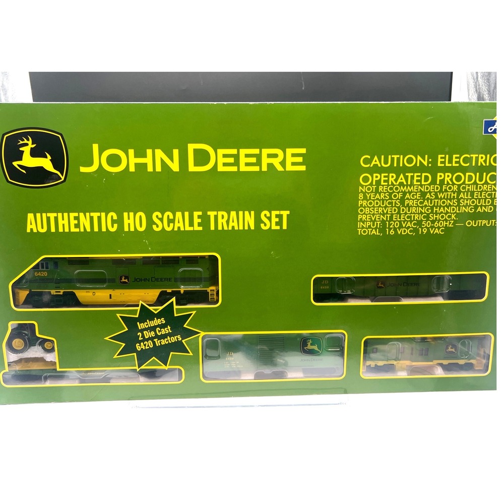 John Deere Authentic HO Scale Train Set